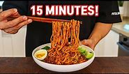15 Minute Gochujang Garlic Noodles That Will Change Your LIFE!