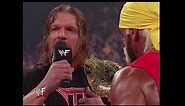 WWF Smackdown! 4/4/2002 - Hulk Hogan Returns with Red & Yellow Colors