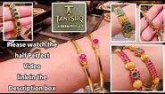 Tanishq Latest Gemstone Diamond Bangle & Bracelet Designs/Ruby Bangles/Diamond Bracelet/Deeya