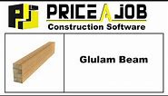 Estimating Projects: Timber Glulam Beam - Price A Job