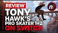 Tony Hawk's Pro Skater 1 + 2 Nintendo Switch Review - Is It Worth It?