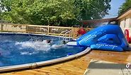 Our inflatable pool slide... - Savvy Money Saving Shopaholics