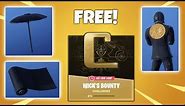 How To Get The FREE GOLD TOKEN Backbling, ONE SHOT Glider, and BOOGEYMAN Wrap in Fortnite!