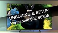 Unboxing Panasonic 50DS630E DS630 Full HD LCD TV