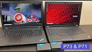 Lenovo ThinkPad P73 Hands-on