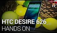 HTC Desire 626 Hands On - 5 inch Midrange Smartphone
