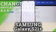 How to Customize Notification Bar Icons in Samsung Galaxy S21+?