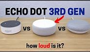 Echo Dot 3rd Gen Review: Mic & Speaker Test vs 2nd Gen & Google Home Mini