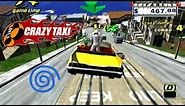Crazy Taxi playthrough (Dreamcast) (1CC)
