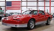 1985 Pontiac Firebird Trans Am For Sale - Walk Around Video (79K Miles)