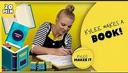Kylee Makes a Book | Art Video for Kids! Learn to Write & Illustrate a Story and Build & Bind a Book