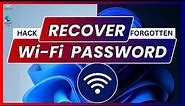 Recover Wi-Fi Password Hack WiFi Password Recover Forgotten WiFi Password - Design Slider Tech