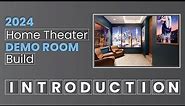 Lobby & Theater Room Build | Floor plans, Renderings, Video Wall | 2024