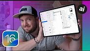 Everything New with Files in iPadOS 16!