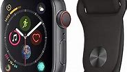 Apple Watch Series 4 (GPS + Cellular, 40mm) - Space Gray Aluminum Case with Black Sport Band