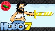 HOBO VS. GOD! -- Let's Play Hobo 7: Heaven (Flash Browser Game)