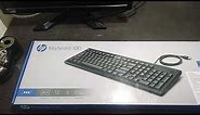 HP keyboard 100 unboxing and reviewing (mr official