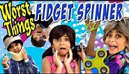 Fidget Spinner - 10 Worst Things : RELATABLE // GEM Sisters