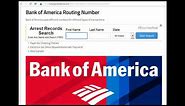 How to Find Bank of America Routing Number?