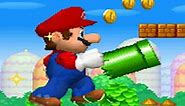 New Super Mario Bros. DS - 100% Full Game Walkthrough (All Star Coins & Secret Exits)