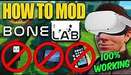 How to mod BONELAB - NO PC & NO WIRES, NO PHONE. Oculus quest 2!