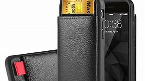 LAMEEKU Handmade wallet leather case for iPhone 6 / 6S (4.7 inches)