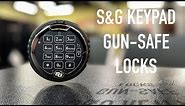 S&G Keypad Gun Safe Locks | Sargent Greenleaf Keypads