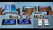 Huawei Nova 3i VS Mi 6X (Hisilicon Kirin 710 VS Snapdragon 660) | antutu benchmark etc