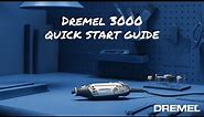 Get Started With The Dremel 3000 Variable-Speed Rotary Tool | Quick Start Guide