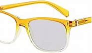 Eyekepper Transition Reading Glasses Photochromic Readers Men Women Yellow +3.50