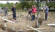 Gradnja Ytong kuće - Betoniranje temeljnih traka (nastavak)