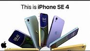 This is iPhone SE 4 | Apple 2024