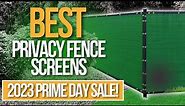 🌤️ Top 7 Best Privacy Fence Screens