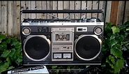 Hitachi TRK-8181H vintage boombox from 1979
