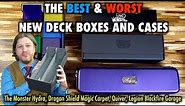 MTG Best Deck Boxes 27 - Dragon Shield Magic Carpet, Monster Hydra, Quiver, Blackfire Garage