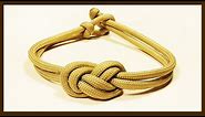 "How You Can Make An Elegant Infinity Knot Parachute Cord Bracelet" WhyKnot