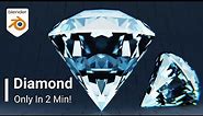 Blender Diamond Creation: The Complete Step-by-Step Guide in Blender 3.5