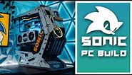 SONIC PC Build With 3D Printed GPU Cover