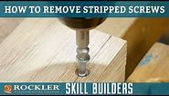 How to Remove Stripped Screws with a Screw Extractor | Rockler Skill Builder