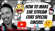 How To Make Youtube Live Stream Chat Emojis
