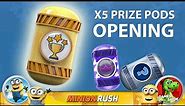 X5 Prize Pods Gru and Dru's Competition Opening Minion Rush Despicable Me Stage 3 gameplay walkthrou