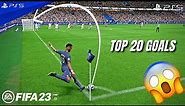 FIFA 23 - TOP 20 GOALS #1 | PS5™ [4K60]