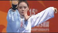 [2019] Bi Ying Liang [CHN] - Taiji - 1st - 15th WWC @ Shanghai Wushu Worlds