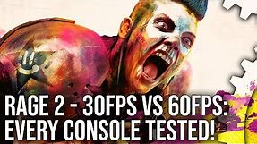 Rage 2 Analysis: Is 1080p60 The Best Use of Xbox One X and PS4 Pro?