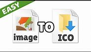 How to create an .ICO icon file (beginner tutorial)