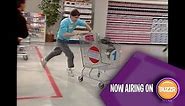 Supermarket Sweep - Charley goes wild with his shopping cart! (ep 1136 pt 4) | BUZZR