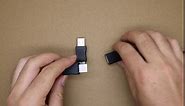 2 Pack USB Male to USB Male Gender Changer Adapter Coupler Converter