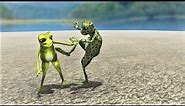 Crazy Frog Dance Meme. Frog Dance as Patila Dance Cartoon Video.