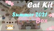 🐱 Pusheen Cat Kit Summer 2021 Box! Unboxing with our Cat!