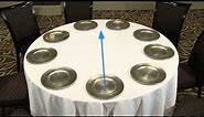 Setting Banquet Tables